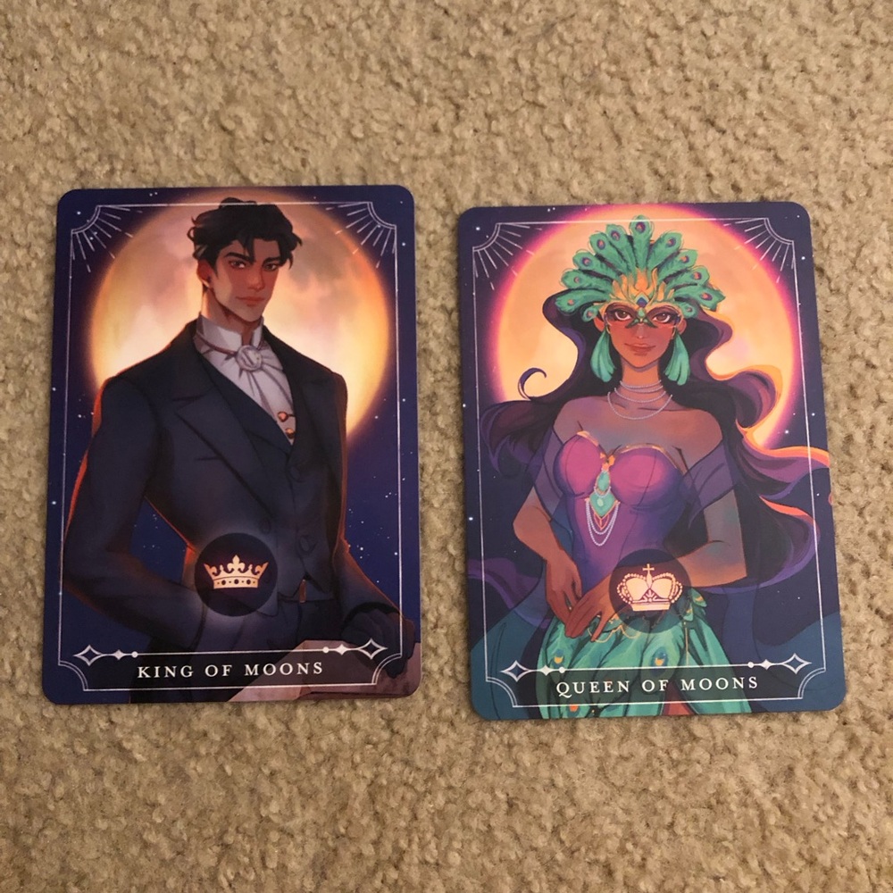 Fairyloot The Gilded Wolves tarot Cards